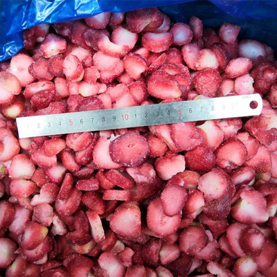 New Crop Good Quality Iqf Frozen Diced Strawberry Frozen Strawberry Dices From China