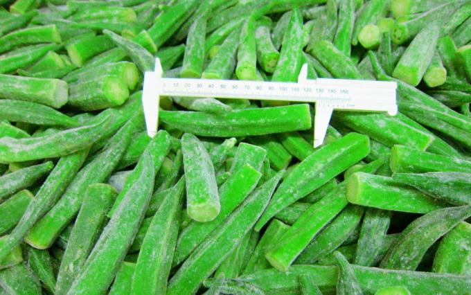 Trung Quốc cung cấp chất lượng tốt nhất gi&aacute; tốt Iqf rau đ&ocirc;ng lạnh to&agrave;n Okra Gumbo 3