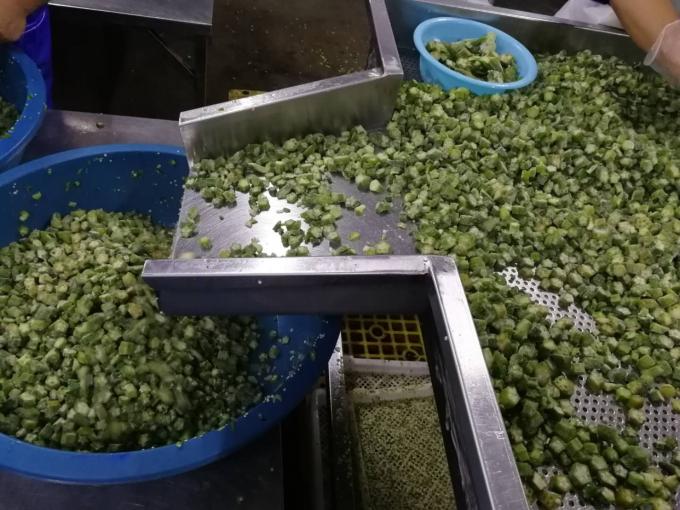 Trung Quốc cung cấp chất lượng tốt nhất gi&aacute; tốt Iqf rau đ&ocirc;ng lạnh to&agrave;n Okra Gumbo 5