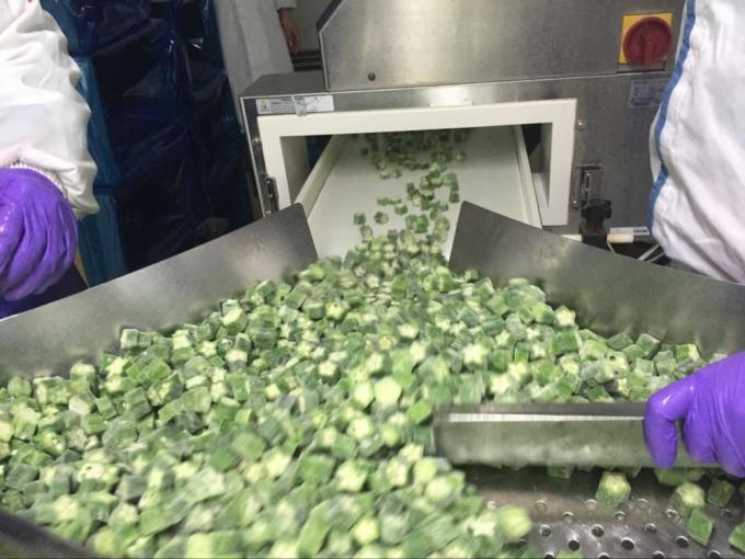 Trung Quốc cung cấp chất lượng tốt nhất gi&aacute; tốt Iqf rau đ&ocirc;ng lạnh to&agrave;n Okra Gumbo 4