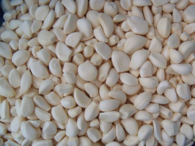 Sản phẩm n&oacute;ng Gi&aacute; nh&agrave; m&aacute;y M&agrave;u trắng Chứng chỉ BRC HACCP rau đ&ocirc;ng lạnh IQF Tỏi hữu cơ 1