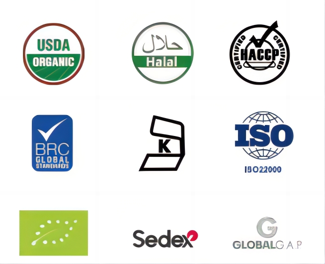 Sản phẩm n&oacute;ng Gi&aacute; nh&agrave; m&aacute;y M&agrave;u trắng Chứng chỉ BRC HACCP rau đ&ocirc;ng lạnh IQF Tỏi hữu cơ 6