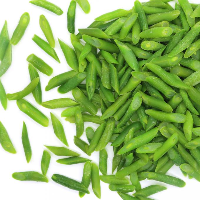 Nh&agrave; m&aacute;y Trung Quốc B&aacute;n trực tiếp Rau đ&ocirc;ng lạnh IQF Đậu xanh cắt Thiết kế OEM hoặc ODM 1